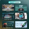 تحديث Greenyi 170 AHD 1080P مركبة خاصة View Camera لـ Hyundai Santa Fe IX25 2013 2014 2015 Creta Carens Azera Santafe Car Car DVR