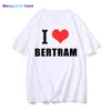 Men's T-Shirts Women T-shirt Bertram Eats Kids Funny Men T-shirts I Eat Tees Man Cotton Tops Short Seve Black Casual Loose Oversized Tshirt 0228H23