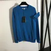 23SS FW Kvinnor överdimensionerade tröja stickor designer toppar med brevväska mönster Milan Runway Brand Designer Crop Top Shirt High End Custom Elasticity Pullover Sweater