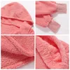 Pijamas de inverno para dormir feminino Definir mulheres de flanela quente Mangas compridas Rússal de roupão de calça curta Pink Cute