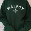 Womens Hoodies Sweatshirts Malfoy House Dark Academia Crewneck College Draco Unisex Shirt Autumn Winter 230228