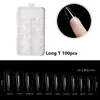 False Nails Bag XXL Square Nail Tips Full Cover Luxury Gel Press On Manicure Salon Supply