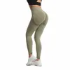 Actieve broek hoge taille naadloze leggings duwen leggins sport vrouwen fitness lopende yoga energie elastische broek