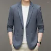 Trajes masculinos primavera traje casual para hombres jóvenes de moda delgada blazer blazer estilo coreano de moda