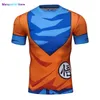 Camisetas masculinas sublimação digital masculina impressa em execução Rashguard Cody Lundin Hot SA Workout curto 0301H23