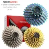 عجلات الدراجة الحرة Chainwheels RACEWORK Road 11 سرعة كاسيت 28T 32T دراجة حرة عجلة الذهب والفضة colorfull حذافة شيمو 105 6800 R7000 R8000 230228