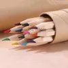 12 Colors Drawing Pencil Students Art Sketch Painting Pencil Kraft Paper Canister Colorful Pen Children Drawings Supplies TH0632