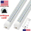 Led Tubes 2 3 4 5 6 8Ft Tube Lights Vshape Three Row Integration T8 Cold 300 Degree Beam Angle Bbs Drop Delivery Lighting Dhtio