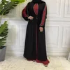 Etniska kläder Senaste högkvalitativa 2 -bitars klänning för muslimska kvinnor Robe Femme Hiver Fashion Beautiful Musulman Ensembles