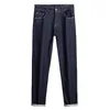 Jeans pour hommes Designer jeans brodés européens hommes version coréenne tendance pantalon droit slim polyvalent PN8H