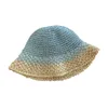 Chapeaux à large bord Visrover Bucket Chapeaux pour femmes Chapeau d'été Chapeaux de corde de soleil Panama Casquette extérieure Chapeaux pliables Plage Crème solaire Casquettes de pêcheur Harajuku G230227