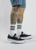 Мужской носки уличный стиль хип -хоп Скейтборд модные носки для мужчин и женщин влюбленных