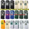 Milwauk Buck Basketball Jerseys Giannis 34 Antetokounmpo Custom Jersey Brook Lopez Bobby Portis jr Jrue Holiday Khris Middleton Crowder City Edição Grayson Allen