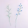 Decoratieve bloemen Crystal Rhinestone Bud Spray Branch Artificial Bouquets Home Wedding Craft Decoratie