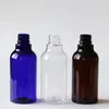収納ボトル100mlシャンプーローションポンプ茶色の化粧品ペット包装ボトル液体ディスペンサーアンバーソープシャワージェル