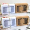 Geschenkwikkeling Kraft Paper Party Chocolate Biscuit Baking Creative Wedding Candy Birthday Box
