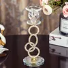 Taper Candle holder, Crystal Candle holders for Taper Candles, Candlesticks Holder for Wedding Gifts,Coffee Dining Table