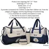 Sacs à couches momie bébé sac à dos avec station à langer pliante sac de maman portable sangles de poussette pour voyage L Dhnid