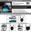 Atualizar carro DVR Mirror Dash Cam Dual Lens Dashcam Câmera de carro Full HD 1080p Drive Recorder Stream Mídia traseira Vista IPS IPS Mirror Car DVR