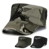 Berretti di cappelli dell'esercito unisex Cadetti Cadetti militari Cappello piatto regolabile ricamato da baseball berretto da baseball