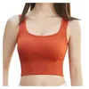 Roupa de ioga Sports BRA BRA BRA BRA CROLHA TOP ANTI-SOMET Anti-Sweat Women Women sem costura Push Up Sport Tube Gym Workout