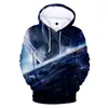 هوديز رجال لعبة Seven Sins 3D Sweatshirt Game حول ملابس أنيمي غير رسمية عمل شباب فضفاضة