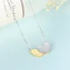 New modern style brand design romantic heart pendant necklace fashion sexy women collar chain necklace jewelry accessories