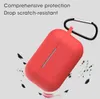 200 шт./Лот для Apple Airpods Case Silicone Silecon Soft Ultra Loind Protector Airpod Cover Earpod Case Antrop AirPods Pro Case Dhl Dropisping