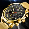 Wristwatches 2023 Waterproof Watches Designer Men's Watch Sport Fashion Clock Complete Calendar Perfect Korean Version Wristwatch Reloj