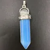 펜던트 목걸이 아름다운 쥬얼리 청록 lazuli 크리스탈 howlite opal 여자 남자 비드 pwb765