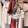 Woman Scarfs Designer Cashmere Scarves Luxury Letter Print Winter Long Shawl Wrap Fashion Wool Pashmina Ladies Casual Silk Scarf 31842212