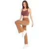 Lu Kobiety Kobiety Yoga Solid kolor nagie sport