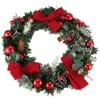 Flores decorativas Wreaths Christmas Decoration Wreath Wrinal