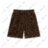 2023 Sommer Luxus Herren Shorts Designer Klassischer Buchstaben Print Kurzstrandhosen Europa Alte Blumenmode lässige Baumwollröche T8T1