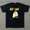 T-shirts masculinas Frank Vintage T-shirt Blond Hip Hop Pop Music Singer R B Cotton Men T-shirt New Tee Tshirt Womens Tops 0228H23