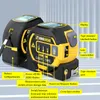 Metro a nastro Misuratore laser 3 in 1 Righello elettronico intelligente ad alta precisione a infrarossi Misuratori di distanza per edifici 40/60 m 230227