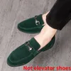 Dress Shoes Designer Loafers Men Wedding 2023 Black Suede Italian For Zapatos Hombre Vestir Chaussures Homme