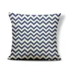 Home Decor Sofa Cushions Navy Blue Mandala Geometric Pillow Cushion Cover Decor Pillow