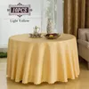 Table Cloth Mantel Mesa Polyester Banquet Nappe Tailles Pour Mariages El Restaurant Décoratif 10PC