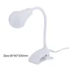 Bordslampor Super Bright LED Desk Clip Lamp USB uppladdningsbar Läsning Student 360 graders Bendable Light 2023 Märke