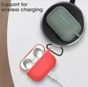200pcs/lot for Apple Airpods Cases Silicone Sivel Ultra Thin Thin Cover Airpod Case anti-drop Airpods Pro Cases DHL Shipping