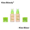 Foundation 40ml Aloe Powder Kiss Beauty Liquid Makeup Face 2 ألوان إسقاط تسليم الصحة DHIPD