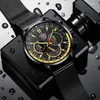 Wristwatches 2023 Waterproof Watches Designer Men's Watch Sport Fashion Clock Complete Calendar Perfect Korean Version Wristwatch Reloj