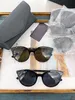 نظارات شمسية للنساء للنساء أحدث الأزياء الأزياء نظارات شمس الرجال Gafas de sol Glass UV400 مع صندوق مطابقة عشوائي 02xf