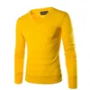 Herentruien varsanol katoen trui mannen lange mouwen pullovers outparty man v-neck truien toppen losse vaste fit breien kleding 7colors 230228