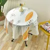 Table Cloth Nordic Style Round Long Tablecloth Simple Waterproof And Oil-proof Restaurant El Home Dining Printing