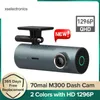 Обновление 70MAI M300 HD 1296P DANS CAM CAR CAR DVR Рекордер Grey 24H Режим парковки Wi -Fi Control Car DVR