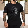 T-shirts pour hommes Qualité Mode pour hommes T-shirts surdimensionnés Goblet Drill Tee Tops Manches courtes O-Neck Strass Party Hommes Vêtements T-shirt