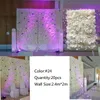 安い40*60cmダリアローズ人工花の壁パネルの装飾背景結婚式のパーティーイベントバースデーショップシーンレイアウト