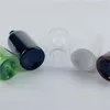 Botellas de almacenamiento 300 ML X 20 Disco Tapa superior Botella de embalaje Jabón líquido de plástico vacío PET Tamaño de viaje Contenedor portátil para champú Cosméticos